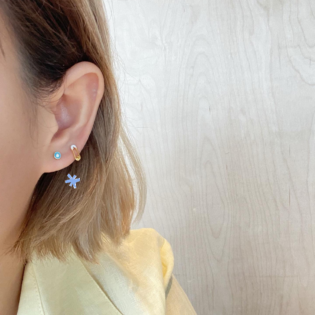 play.palette – Baby candy pin stud (ราคาต่อชิ้น) ราคา ถูกที่สุด ดีลบีเคเค แกลเลอรีภาพที่ 7