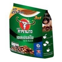 กาแฟ คาราบาว เอสเปรสโซ 18กรัม (27ซอง) เขียว