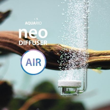 AQUARIO NEO AIR DIFFUSER หัวกระจายอากาศ หัวกระจายอ๊อกซิเจน O2 แบบติดกระจก ให้เม็ดฟองละเอียดกว่าหัวทรายปกติ