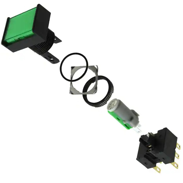 OMRON Pushbutton Switch A16L-JGM-24D-1,A16L-JRM-24D-1,A16L-JYM-24D-1