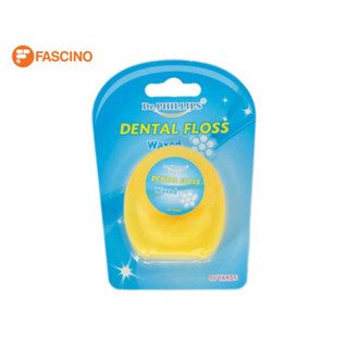 DR.PHILLIPS  Dental Floss Wax 55 Yards - ไหมขัดฟัน 55 หลา แบบเคลือบแว็กซ์