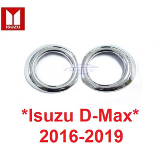 ครอบไฟตัดหมอก Isuzu Dmax D-max 2016 - 2019 4WD 4x4 ตัวสูง ดีแม็ค ครอบสปอตไลท์ ไฟสปอตไลต์ ครอบไฟ สปอร์ตไลท์ ดีแมค 2017 18