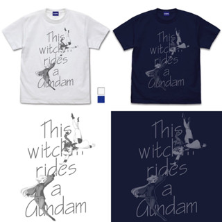 [แท้💯/Pre-Order✈️] Suletta &amp; Miorine T-shirt [Mobile Suit Gundam Witch of Mercury] (2สี)