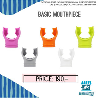 Mouthpiece สำหรับเปลี่ยนใส่ reg ดำน้ำ ลดอาการเมื่อกราม และเพื่อความสะอาด พร้อมส่ง