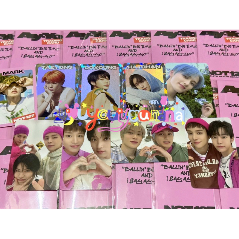 พร้อมส่ง 💗 TRADING CARD - NCT 127 Ay - yo Random Card สุดน่ารัก มีลุ้นสุ่ม🪄 Special Card✨🫶🏻