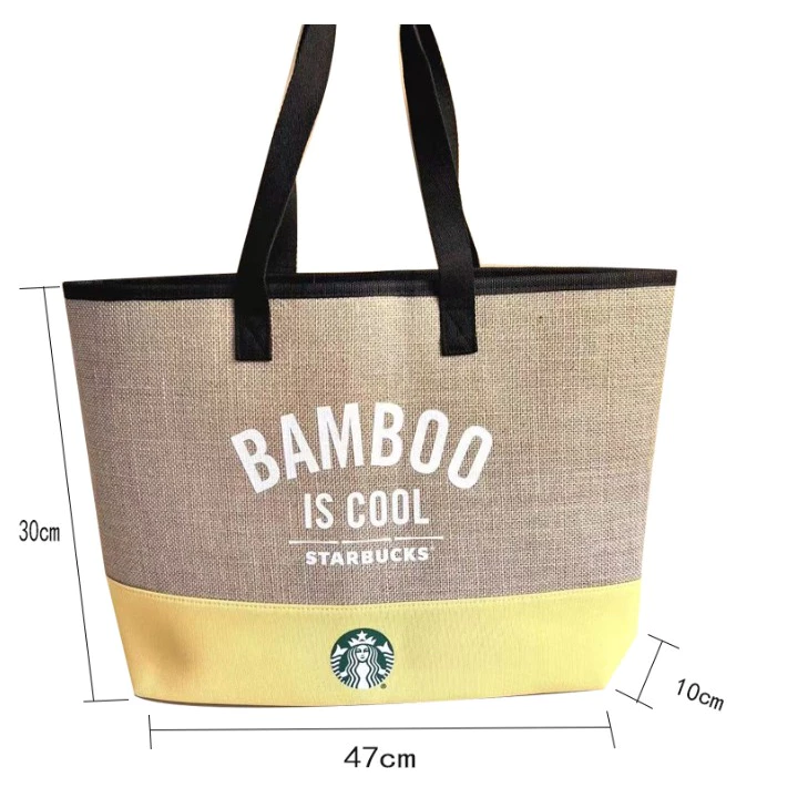 กระเป๋า Starbucks ผ้าแคนวาสเคลือบกันน้ำ thumbnail 10