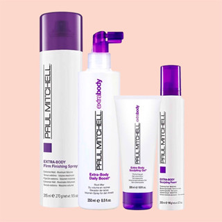 Paul Mitchell extra body 200 250 315 ml.เจลแต่งทรง ยกโคนผม โฟม สเปร์ย