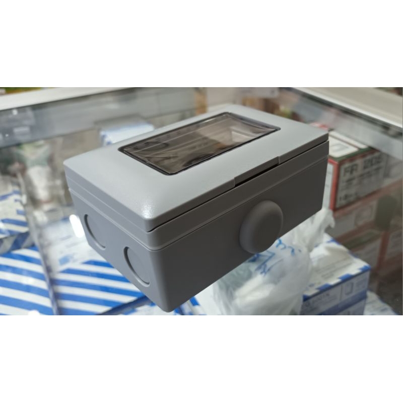 Panasonic WEG8973LH ฝาครอบ ติดลอย ปลั๊ก บ็อกลอย  กล่อง กันน้ำ กล่อง แนวนอน - รูปที่ 5