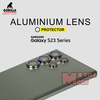 Gorilla Aluminium Lens ฟิล์มกระจกกล้อง Samsung Galaxy S23 Ultra / S22 Plus / S22