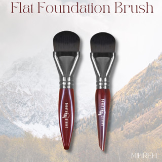 (พร้อมส่ง) woody flat foundation brush แปรงแบนลงรองพื้น สกินแคร์ เบสเมคอัพ วัสดุดีมาก