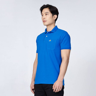 PERFORMANCE BLUE REGULAR FIT POLO SHIRT เสื้อโปโลสีน้ำเงินทรงเรกูล่าร์ฟิต