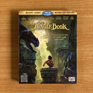 Blu-ray : The Jungle Book (2016) เมาคลีลูกหมาป่า [มือ 1 ปกสวม] Disney บลูเรย์ หนัง แผ่นแท้ ตรงปก