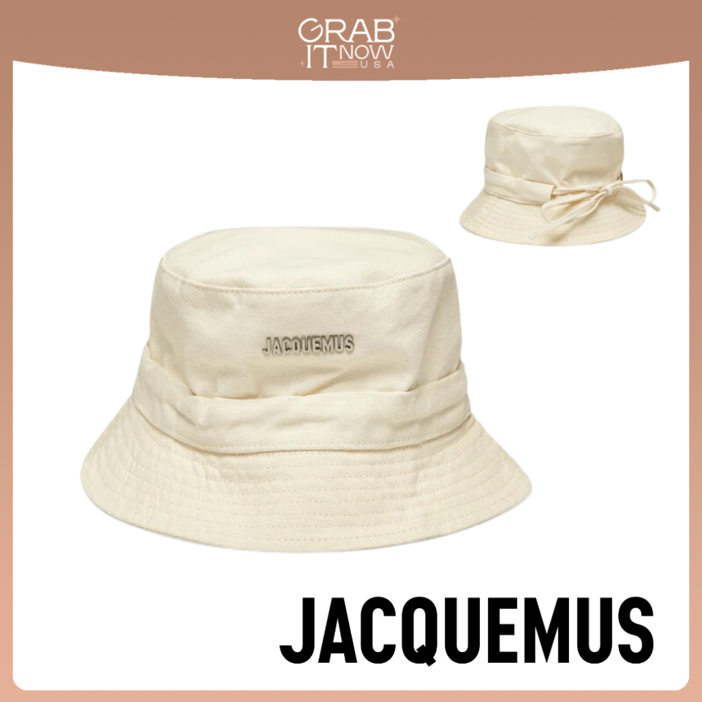 Pre ⚡️ Jacquemus Le Bob Gadjo ของแท้ หมวกบัคเก็ต bucket hat