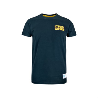 Hybrid T-shirt Men  ไฮบริดเสื้อยืดผู้ชายแขนสั้น สีดำ(Black)MTS-1351-BL