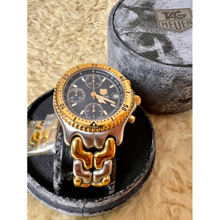 TAG Heuer CG2121-RO มือ2 automatic Gold &amp; Silver Chronograph
