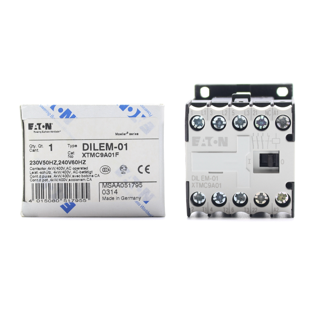 DILEM-01 EATON CONTACT EATON DILEM-01 EATON DILEM-01 CONTACT XTMC9A01F EATON