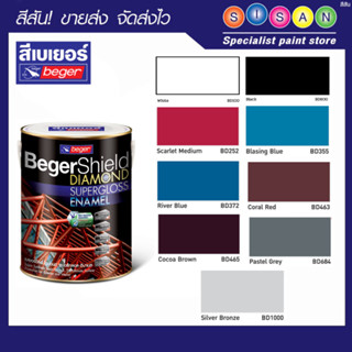 Beger เบเยอร์ชิลด์ ไดมอนด์ สีเคลือบเงา 1 ก.ล.