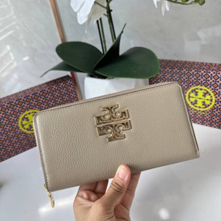 TORY BURCH BRITTEN ZIP CONTINENTAL WALLET