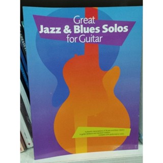 GREAT JAZZ&amp;BLUES SOLOS FOR GUITAR9780711988064