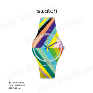 Swatch นาฬิกาข้อมือ รุ่น Psycadelic Code: SUOW155