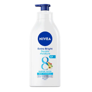 Nivea Extra Bright Double Moisture Body Lotion 550 ML นีเวีย เอ็กซ์ตร้า ไบรท์ ดับเบิ้ล มอยส์เจอร์ บอดี้ โลชั่น 550 มล.