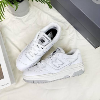 พร้อมส่ง ✅ New Balance 550 White Grey ไซส์ 37.5 (23cm) ของแท้ 100%