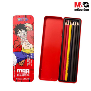 ค่าส่งถูก !! ดินสอสี ลิขสิทธิ์แท้ One piece แบรนด์ M&amp;G