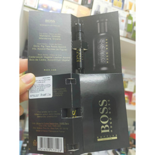 ของแท้ 100 % น้ำหอม Hugo Boss Bottled Parfum 1.2 ml หัวสเปรย์  เผยเสน่ห์ สมบูรณ์แบบ สะท้อนรสนิยมที่มีระดับในตัวคุณ