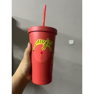 starbucks stainless with smart lid ปีเสือ 16 oz(rare)