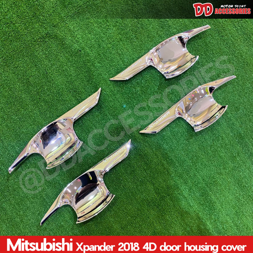 เบ้ามือเปิดประตู Misubishi Xpander 2018-2021 กันรอยประตู เบ้ามือเปิด เบ้ามือจับ LK