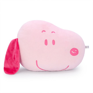 Snoopy ลิขสิทธิ์แท้ หมอนหน้า Snoopy : Pink