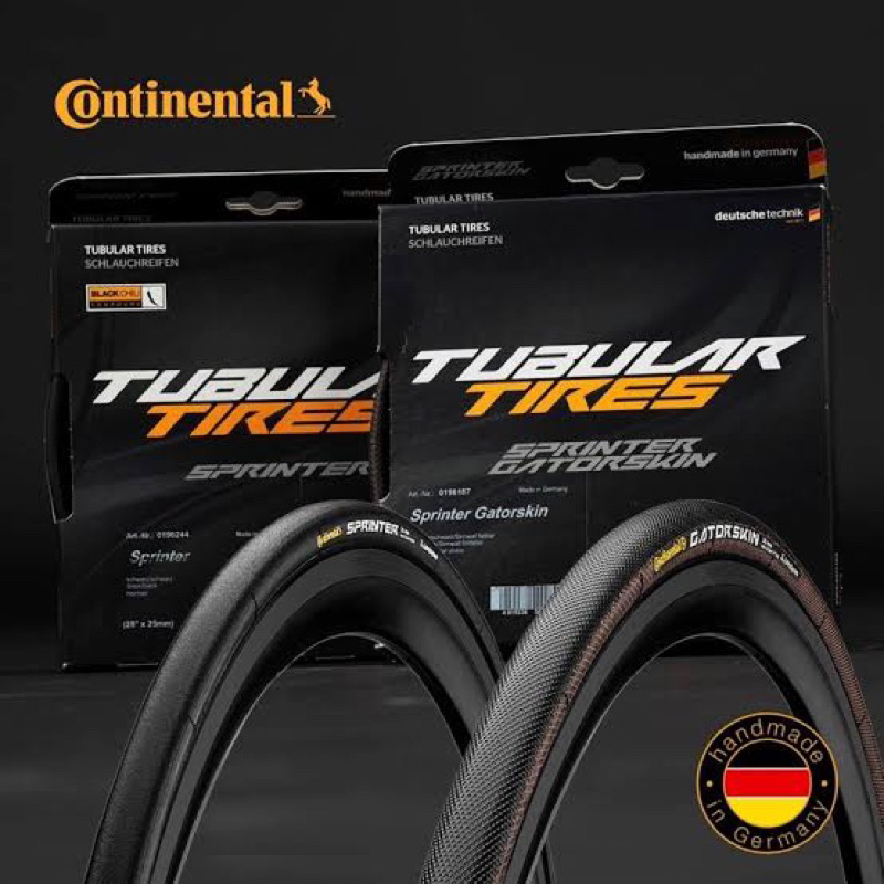 ยางฮาฟ CONTINENTAL Tubular Tired รุ่น Sprinter และ Sprinter gatorskin