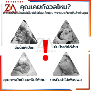 ขวดน้ำแฮมเตอร์ กระบอกน้ำสัตว์เลี้ยง ที่ให้น้ำอัตโนมัติ250ml ดีไซน์แบบลูกกลิ้ง ป้องกันการรั่วซึม และดื่มง่าย