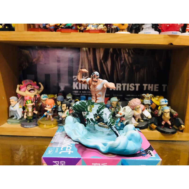 (งานฉาก) แท้100% มิสเตอร์ทู Mr.2 Bon clay  เอฟเฟค Supper Effect logbox แมวทอง One piece วันพีช โมเดล Figures ฟิกเกอร์