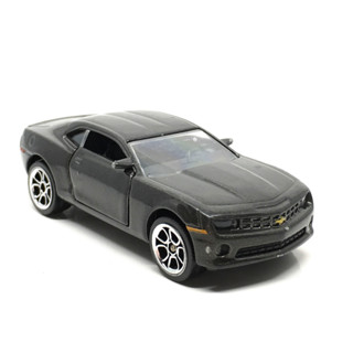 รถเหล็กมาจอเร็ต Majorette Chevrolet Camaro สีเทาเข้ม ขนาด 1/64 ยาว 8 cm มือสอง #001