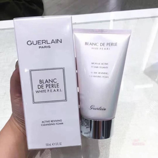 GUERLAIN คลีนซิ่งโฟม Blanc De Pearl Active Reviving Cleansing Foam 150 ml.