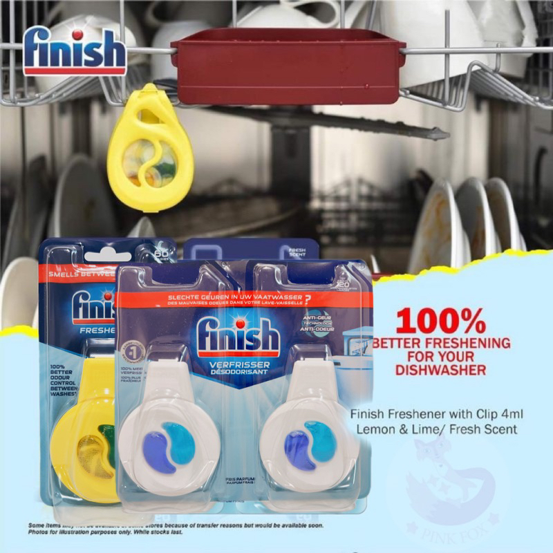 Finish Dishwasher Freshener ผลิตภัณฑ์​น้ำหอมดับกลิ่น น้ำยา​ขจัด​กลิ่น​สำหรับ​เครื่อง​ล้างจาน​