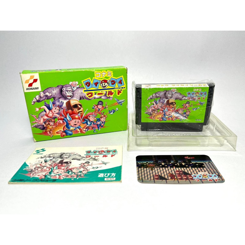 ตลับแท้ Famicom (japan)(fc)  Konami Wai Wai World