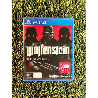 แผ่นเกม ps4 / Wolfenstein The New Order