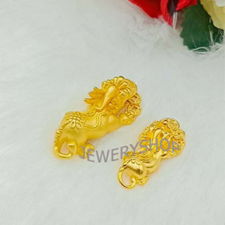 C061 จี้สร้อยคอ ปี่เซียะ ประดับเพชรcz สินค้านำเข้าจากฮ่องกง