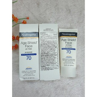 Neutrogena Age Shield Face Sunscreen Lotion SPF 70 ขนาด 88 ml