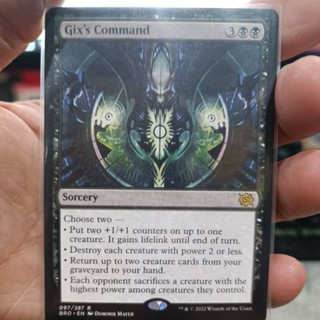 Gixs Command MTG Single Card