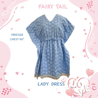 L.O.V.E Lady Dress เดรสคุณแม่ เสื้อคู่น้องหมา (กดแยก)