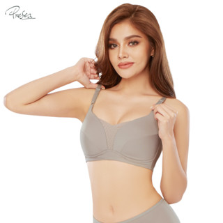 Presea บราไร้โครง รุ่น Twist Bra สีเทา (Gray) MA1517