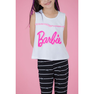 BARBIE : ENXT0064 เสื้อเด็กผู้หญิงลิขสิทธิ์แท้