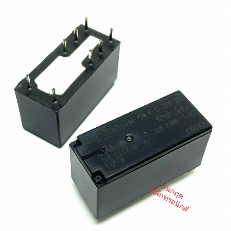 รีเลย์ 888HN-1CH-F-C 12V=DC หน้าคอนแทค17A 277VAC 1คอนแทค ของใหม่พร้อมส่ง สินค้ามีราคาขายส่งสนใจทักแช