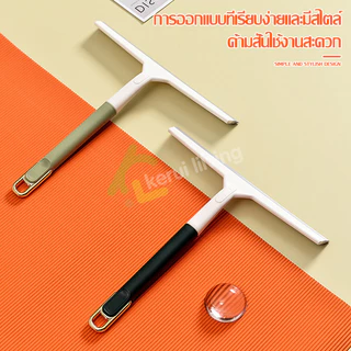 Cobbe ไม้เช็ดกระจก อุปกรณ์รีดน้ำกระจก ที่ปัดน้ำฝน ที่เช็ดกระจก ด้ามสั้น ไม้รีดน้ำแบบซิลิโคน ขนาดกระทัดรัด ไม้รีดฟองอากาศ