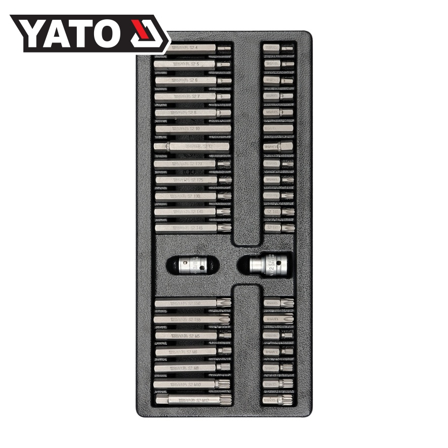 (จัดส่งฟรี) YATO YT-5538 ชุดถาดเครื่องมือ ชุดดอกขัน