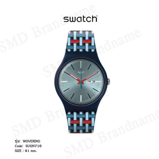 SWATCH นาฬิกาข้อมือ รุ่น WOVERING Code: SUON710