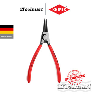 KNIPEX คีมถ่างแหวนปากตรง 49 11 A2 SB ด้ามพลาสติก 19-60mm.